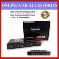 BOSOKO Sound System Series 6 Inch 2 way speaker 6 Inch 2 way component 6x9 speaker 2ch amplifier 4ch
