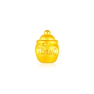 SK Jewellery Disney Pooh's Hunny Pot 999 Pure Gold Charm Bracelet