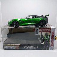 Jada Hollywood Rides Crosshairs Transformers 2016 Chevy Corvette Stingray 1:24