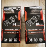 CAHAYA Ibright ZE0 Blue Lens H4 Projector Headlight Aluminum Fan Eyes Flat Cut Off Light