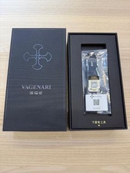 21mm 氟橡膠全新未用品 full set 全套 Vagenari 維瑞亞全黑平頭通用錶帶 適用Rolex Omega IWC Blancpain Tudor