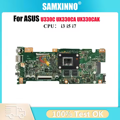 UX330CA Laptop Motherboard For ASUS ZenBook UX330C UX330CAK UX330CA U330C Notebook Mainboard With i3