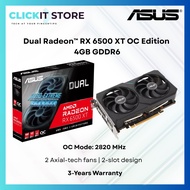 ASUS Dual Radeon™ RX 6500 XT OC Edition 4GB GDDR6 Kad Grafik GPU Graphics Card | DUAL-RX6500XT-O4G
