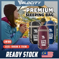 VELOCITY Sleeping Bag Envelope Camping Bed Sleeping bag Tebal 睡袋