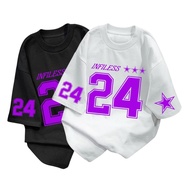 INFILESS Vintage T-shirt Number No. 24 Purple Lilac/ - Unisex T-shirt