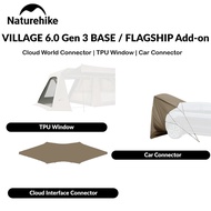 Naturehike VILLAGE 6.0 Gen 3 BASE / FLAGSHIP Add-on Car Tent Connector TPU Window Outdoor