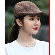 Beret hat with speculum, cool beret hat for men and women