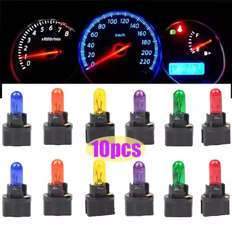 T5 SMD LED Car Light Indicator Car Dashboard Light T5 LED Bulb 12V Car Instrument Light Bulb Interio