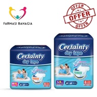 CERTAINTY DRY TAPE ADULT DIAPERS M / L