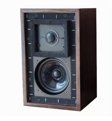 BestVox LS3/5A Monitor Bookshelf HIFI Speakers 83dB Passive Classic 11 Ohms Version Plywood Speaker 