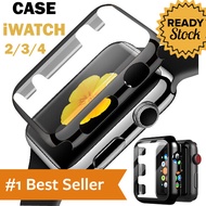 Case Cover & Screen Protector untuk Apple Watch Series 1/2/3 42mm Protective Case Pelindung Jam Appl