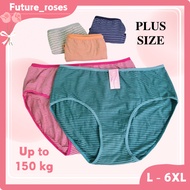Panties Plus Size Ladies panties L-6XL Seluar dalam wanita plus size underwear women 线条内裤 444