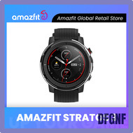 DFGNF [Gerenoveerd] Amazfit Stratos 3นาฬิกา Gps อัจฉริยะ5atm Muziek Hartcore Dual Core Internopslag Voor Android Voge Ios Man Horloge CVBSF