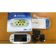 PlayStation PS Vita Wi-Fi Console only Lime green white PCH-2000ZA13 Console