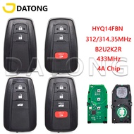 Kunci Kawalan Jauh Kereta Datong Wolrd untuk Toyota Corolla HYQ14FBN 4A Cip 312/314MHz Untuk Brazil 