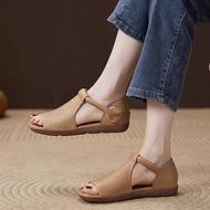 Women's Vintage Roman Gladiator Sandals, Comfortable Shoes for Beach & Vacation