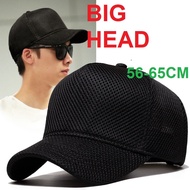 Baseball Cap For Big Head And Small Head 56-60cm 61-65cm Mesh Breathable Summer Sports Sun Hat