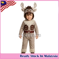 Deluxe Animal Sven Deer Donkey Horse Dress Up Costume Performance Safari Costume For Kids