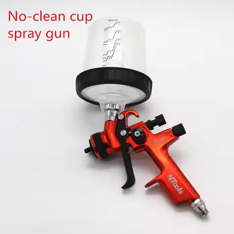 2021 New Style With No-clean Cup Limited Edition 5000B HVLP Spray Gun-1.3 Nozzzle cup for Car,Porsch