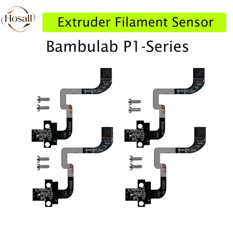 Extruder Filament Sensor - P1 Series for Bambu Lab Filament Sensor P1S P1P Hall Sensor Detection 3d 