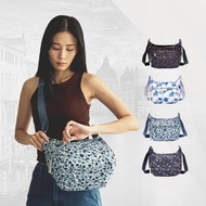 防潑水斜背包 防盜包 防割斜跨包 印花 黑 藍 紫