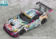 預訂10月 GoodSmile (通常版)GoodSmile初音賽車(AMG 2017 Super GT Ver)=1/18 MiniCar完成品