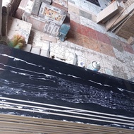 Granit anak tangga 30x80 20x80 motif hitam corak