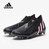 Adidas Predator Edge+ FG รองเท้าฟุตบอล ตัวท็อปไร้เชือก