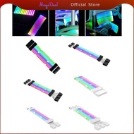 [MagiDeal] Extension RGB Cable Extension Cable Sleeved Cables PSU Connector Adapter Supply Cable Ext