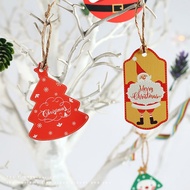 KY🎁Christmas European-Style High-End Cartoon Christmas Card Tag MiniinsChristmas Greeting Card Gift Card in Stock 1LI5