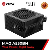 Power Supply MSI MAG A550BN 550 watt 550W 80 Plus Bronze PSU/