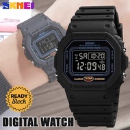 SKMEI Jam Tangan Pria Anti Air 1628 Sport LED Digital Men Watch Tali Karet Rubber Kotak Polos Keren