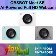 OBSBOT Meet SE AI-Powered Full HD Webcam (Aurora Green / Cloud White / Space Grey)
