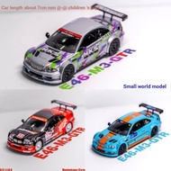 M YF 1: 64 BMW BMW M3 E46 GTR Bay HKS Coating Alloy Car Model