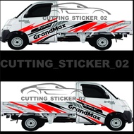 STIKER PICK UP GRANMAX STIKER MOBIL DAIHATSU PICKUP GRANDMAX ESPASS STICKER VARIASI PICKUP GRAN MAX