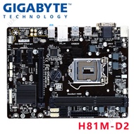 gigabyte GA-H81M-DS2V D2 integrated motherboard 1150 pins Asus H81 GA H81M DS2V GA-H81M-D2   H81 M DS2V