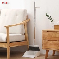 BestPromo Folding Broom Dustpan Set Cleaning Tools Broom Set Dustpan Broom Dustpan Set