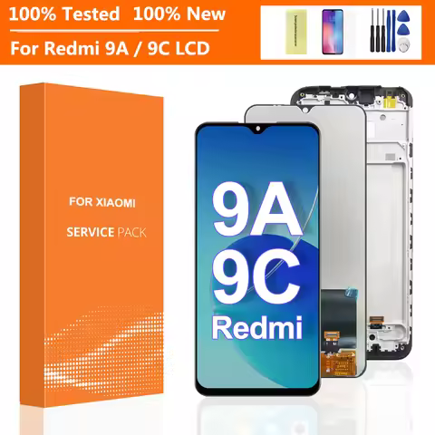 6.53'' For Xiaomi Redmi 9A Display Touch Screen Digitizer Assembly Replacement For Xiaomi Redmi 9C D