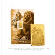 Pamp Suisse Lion of England 0.5 Gram Gold Bar (Limited Edition)