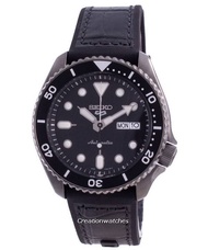 [CreationWatches] Seiko 5 Sports Specialist Style Automatic 100M Mens Black Silicone Strap Watch SRPD65K3