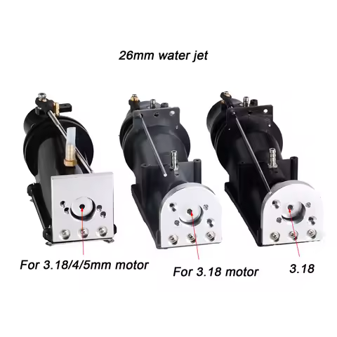 26mm Water Jet Thruster Jet Boat Pump with 540/795 Brushed motor Water Cooling Jacket For Rc Jet Boa