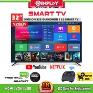 ✖◈♝Inplay 32 inch SMART TV  [Nvision 32S1D] Built in Youtube Netflix ANDROID 9.0 LED