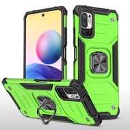 case xiaomi redmi note 10 5g hardcase casing cover hp robot cowok - hijau