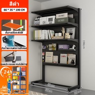 DIY pegboard ชั้นวางของ เหล็กทั้งหมด มัลติฟังก์ชั่น ชั้นวางของโลหะหนัก การป้องกันสนิม ชั้นวางปรับระด