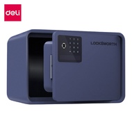 Deli ตู้เซฟ ตู้เซฟนิรภัย ระบบล็อครหัส ประตูอัตโนมัติ ขนาดเล็กกะทัดรัด สะดวกใช้งานง่าย Safe Box