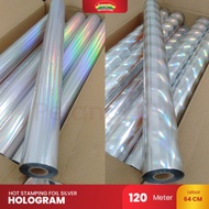 Hot Stamping Foil Hologram Ukuran 120m / Hotprint Foil Hologram