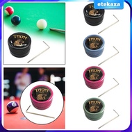 [Etekaxa] Pool Cue Chalk Holder Billiard Cue Snooker Accessory Metal Pool Cue Chalk Case Snooker Pool Cue Chalk Carrier Pocket