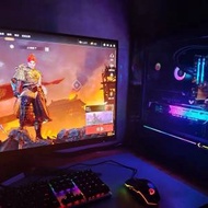 [水冷RGB幻變燈系列】 i7 第8代 水冷RGB電競高階電腦遊戲主機，頂配16G 記憶體，Ra...