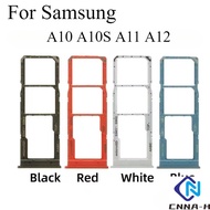 SIM Card Tray For Samsung Galaxy A10 A10S A11 A12 SIM Card Tray Slot Holder Sim Tray Repair Parts