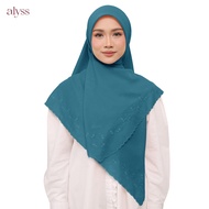 ALYSS Bawal Sulam Molek Daisy Series Bidang 50 & 60 (As-Is)